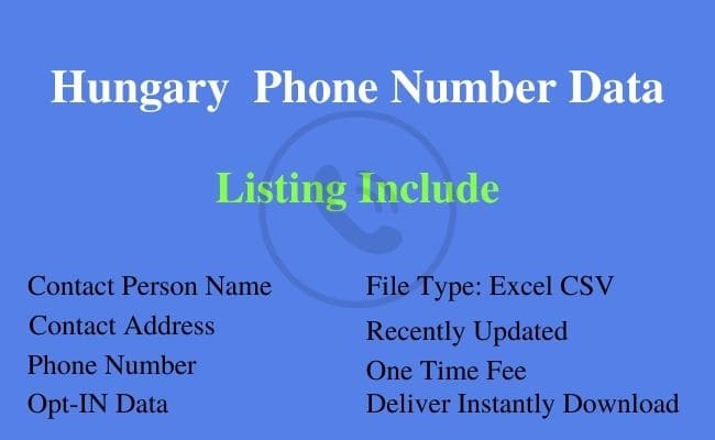匈牙利 电话号码 列表