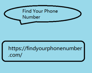 Find Your Phone Number