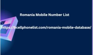 Romania Mobile Number List