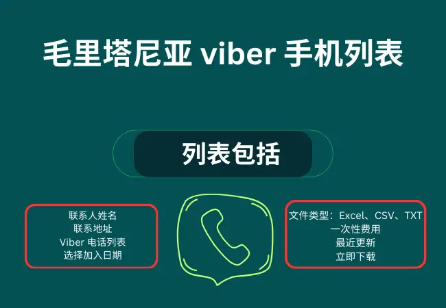 Mauritania viber phone list